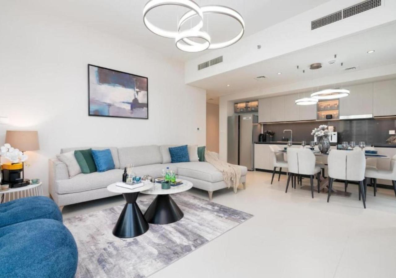 High-Floor 2 Bedroom Premium Apt And Burj Khalifa Views By Vibel Дубай Екстер'єр фото